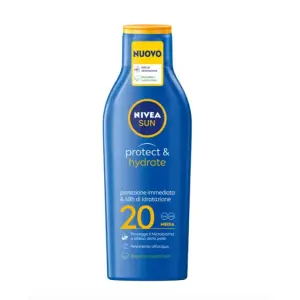 LATTE SOLARE PROTECT & HYDRATE FP20 NIVEA SUN 200ml