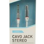 bwoo Cavo Audio Aux Jack 3,5mm Stereo Maschio Femmina Prolunga Collegamento 1m 2m 3m (1 Metro)