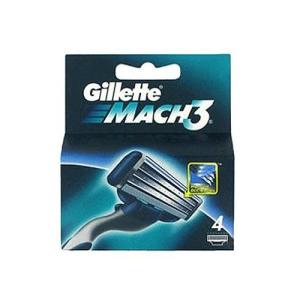 Gillette Mach3 Lamette Di Ricambio, 4 Pz