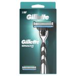 Gillette Mach3 Rasoio - 2 Lamette Di Ricambio