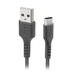 Jellico Braided USB 2.0 to micro USB Cable Μαύρο 3m (GS-30)