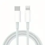 Cavo USB RS PRO USB C/Lightning, L. 1m, col. Bianco